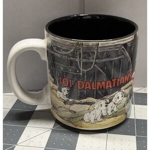 Walt Disney 101 Dalmations Coffee Mug Tea Cup Puppies Animated Movie